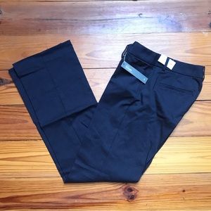 Loft Curvy Trouser Navy Red Plaid Trousers, NWT, 00